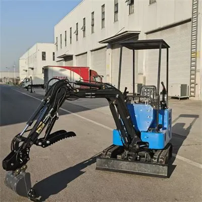 1T 1.5T Blue elektrik Mini Excavator Canopy